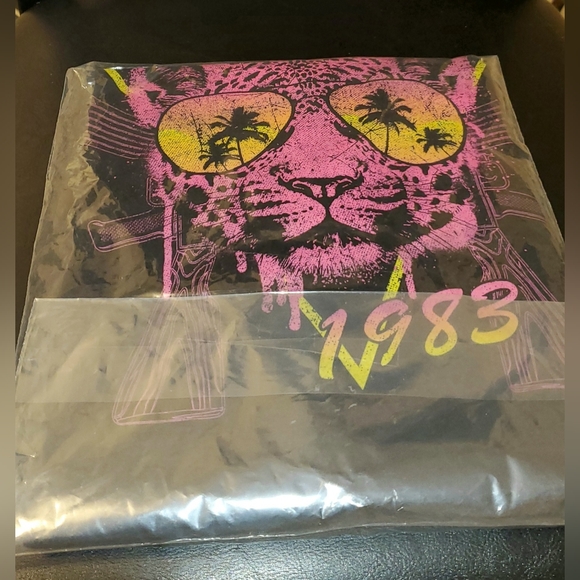 Retro Rifle Def Lep T-shirt - Picture 3 of 4